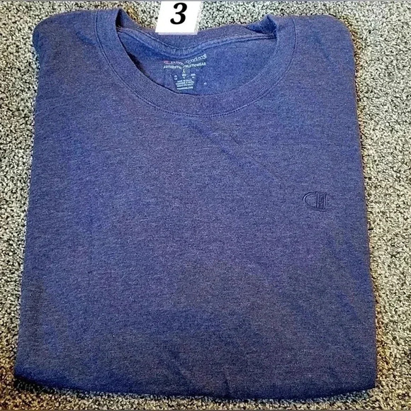 Champion t-shirt, dusty blue, men's size Large - Picture 1 of 1